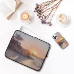 Sunset on the Ocean coast iPhone Case