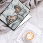 Cute Little Cat Laptop Case