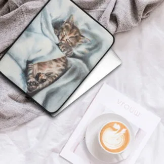 Cute Little Cat Laptop Case