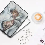 Cute Little Cat Laptop Case