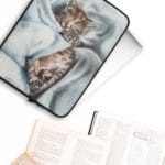 Cute Little Cat Laptop Case