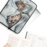 Cute Little Cat Laptop Case