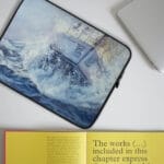 Boat in the Ocean Laptop Art Case