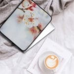 Floral Laptop Case With Spring Flowers