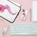 Pink Jellyfish Clear iPhone Case