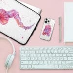 Pink Betta Fish Clear iPhone Case