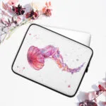 Pink Jellyfish Laptop Case