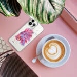 Pink Betta Fish Clear iPhone Case