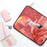 Pink Flamingo Laptop Case