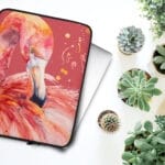 Pink Flamingo Laptop Case