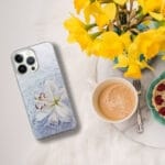 Floral White Water Lily iPhone Case. "In water. Lily"