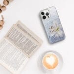 Floral White Water Lily iPhone Case. "In water. Lily"