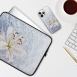 Floral White Water Lily iPhone Case. "In water. Lily"
