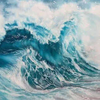Fragile but strong, watercolor on paper, 38x56 cm