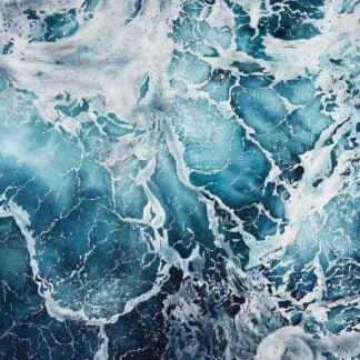 Music of the sea. Waltz, watercolor on paper, 56x38 cm