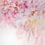 Peony clouds, watercolor on paper, 76x56 cm