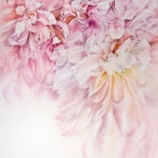 Peony clouds, watercolor on paper, 76x56 cm
