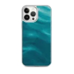 Watercolor Ocean Water Painting iPhone Case