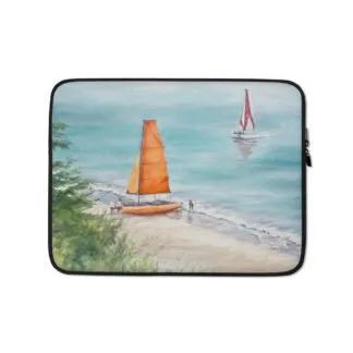 Seascape Laptop Sleeve Case.