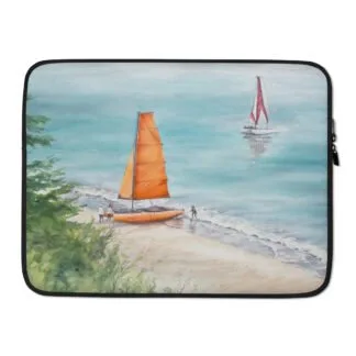 Seascape Laptop Sleeve Case.