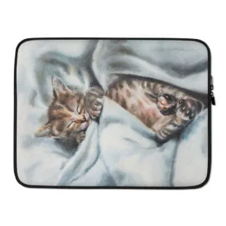 Cute Little Cat Laptop Sleeve Case
