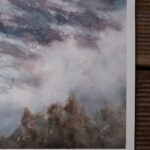 Kateryna Nazarenko’s signature on ‘Breaking Wave,’ an original watercolor seascape painting.