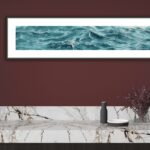 Sparkles on a turquoise water