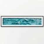 Sparkles on a turquoise water