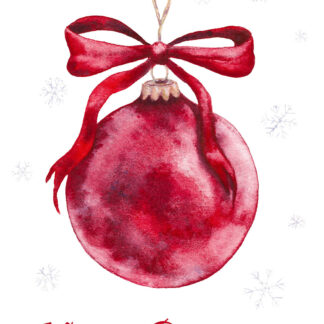 Red Christmas Ornament