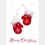 Red Winter Mittens
