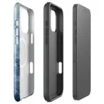 Dual-layer MagSafe iPhone case with polycarbonate shell and TPU inner liner