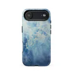 Blue Ocean watercolor iPhone 17 Air case with MagSafe glossy