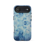 Light blue ocean watercolor iPhone 17 Air case with MagSafe, matte finish