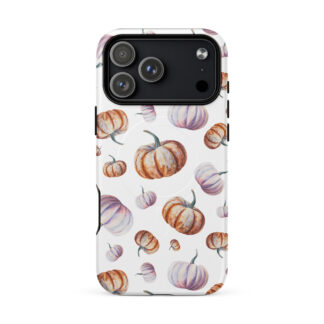 Watercolor Pumpkin Autumn iPhone Case with MagSafe – iPhone 18, 17, 16, 15, 14